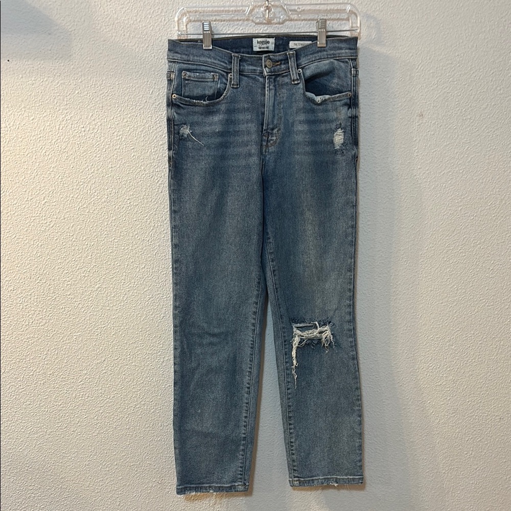 Kensie Vintage Luxe Straight Jeans